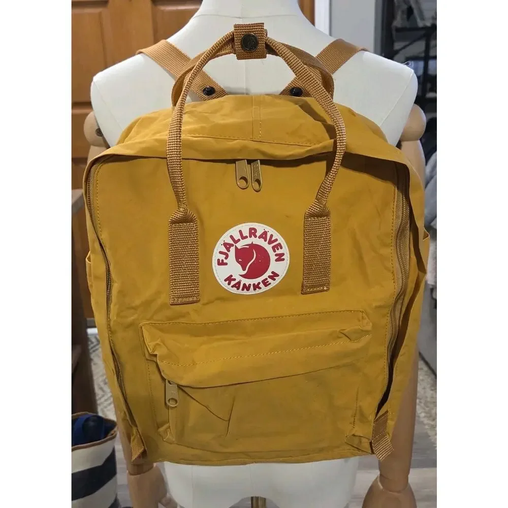 Fjallraven Kanken Classic Yellow Ochre 13